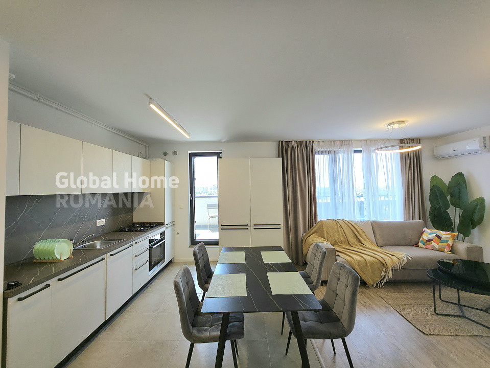 3 Rooms Penthouse + Terrace 16SQM + Parking | H Pipera Lake - Porsche Nord | New
