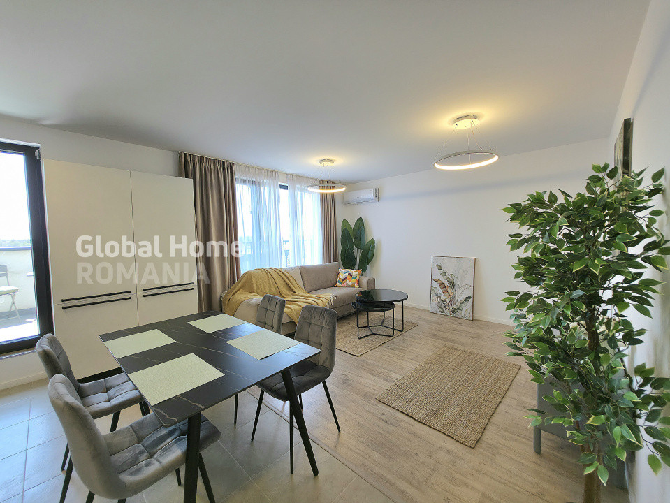 3 Rooms Penthouse + Terrace 16SQM + Parking | H Pipera Lake - Porsche Nord | New