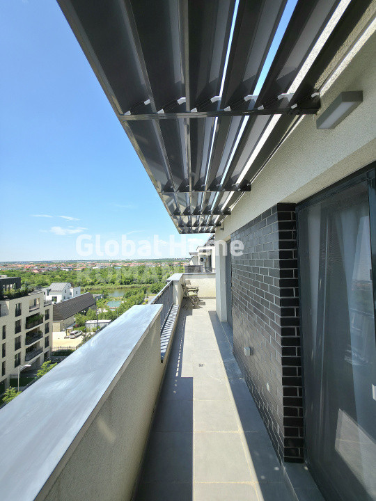 3 Rooms Penthouse + Terrace 16SQM + Parking | H Pipera Lake - Porsche Nord | New