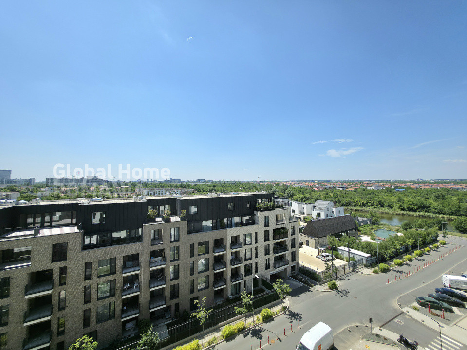 3 Rooms Penthouse + Terrace 16SQM + Parking | H Pipera Lake - Porsche Nord | New