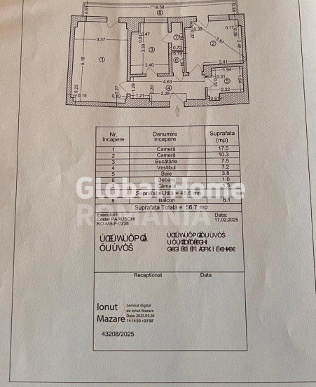 Apartament 2 camere 48MP | Stefan cel mare | Metrou | Mobilat si utilat |
