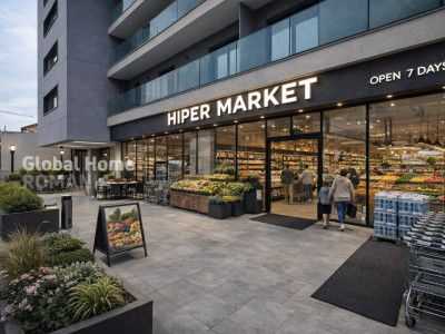 Obor - Avrig Park | Spațiu Comercial 105 mp + Terasa 25MP | Vitrina 6ML